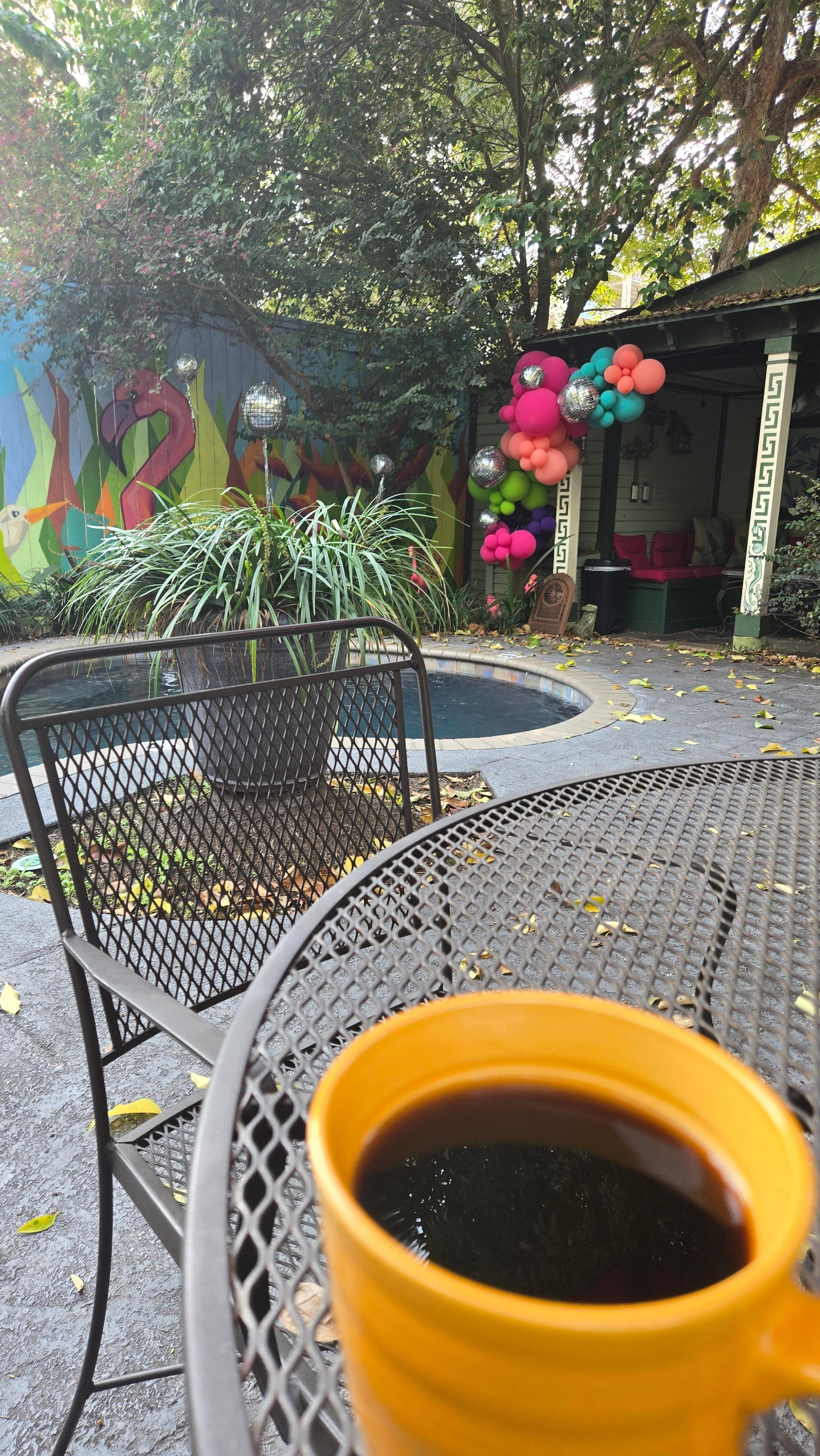 Great spot for coffee.