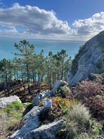 From GR34 coast path