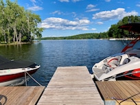 View from the end of the dock