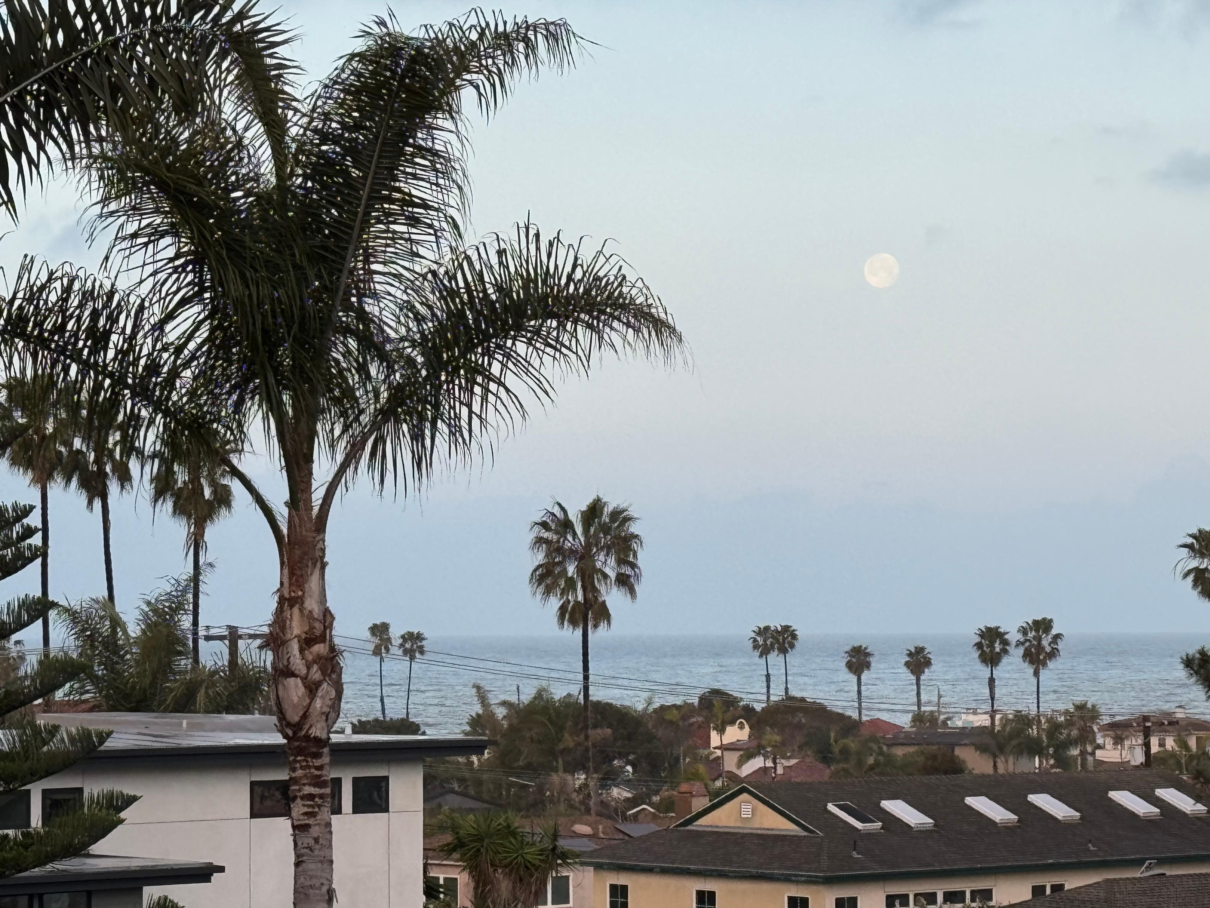 View of the ocean from the deck awesome