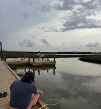 Crabbing on the pier (make sure to go at dawn/dusk and avoid the heavy traffic of weekends)