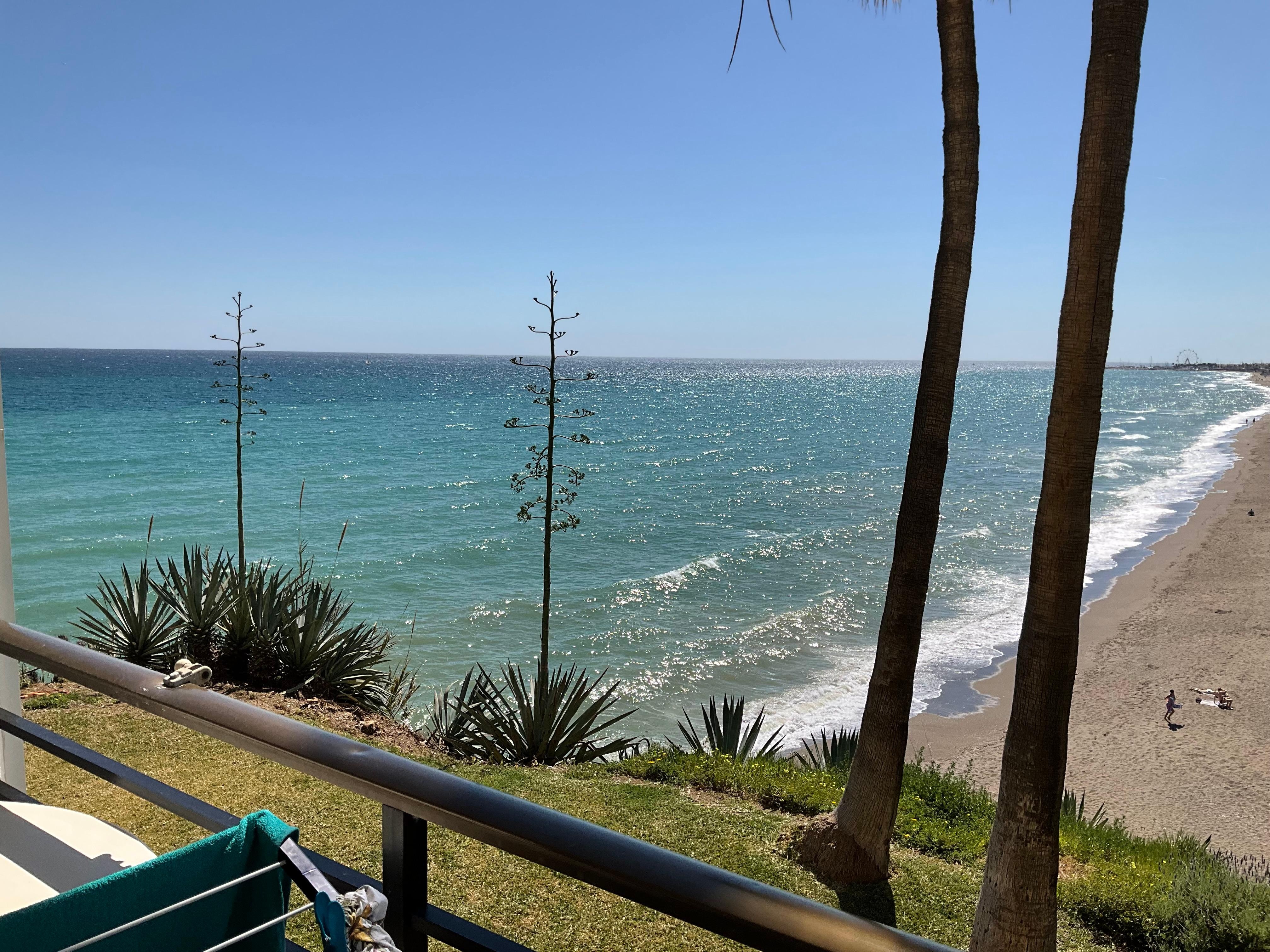 The balcony is perfect for  morning coffee or afternoon refreshments..and the view…what can I add