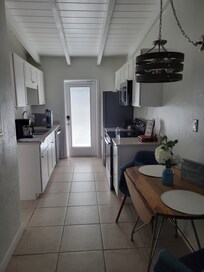 Looking from front door to back door