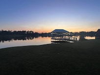 Watching the sunset over Indian Lake was a highlight!