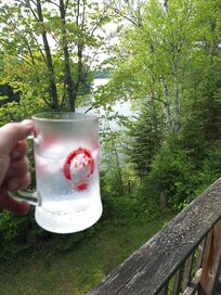 The view from the upstairs bedroom!