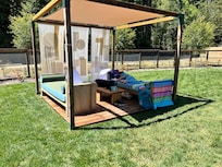 River electric cabana