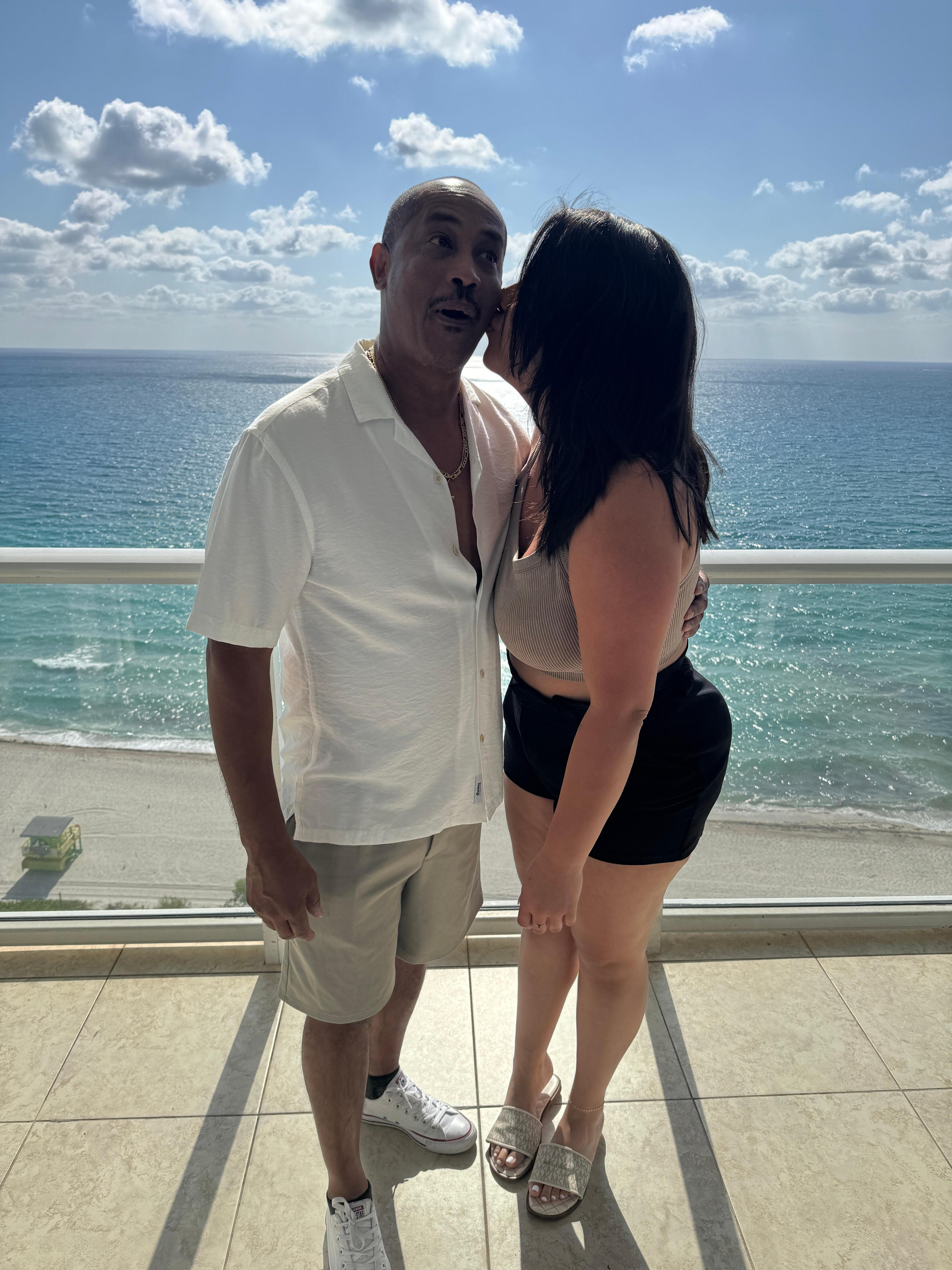 My wife and I.