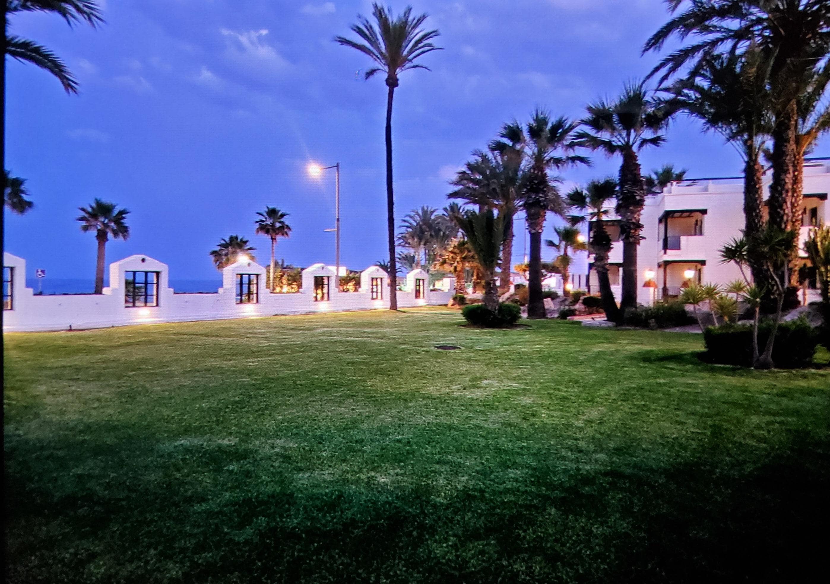 Looking at mediterranean from restaurant