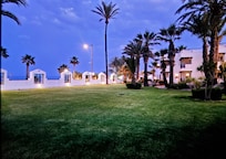 Looking at mediterranean from restaurant