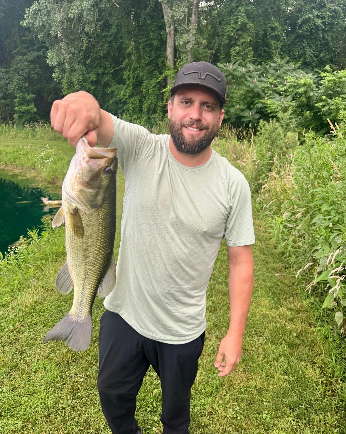 Decent size bass