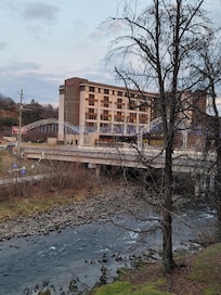 Another look off the balcony. Great balcony furniture as well.