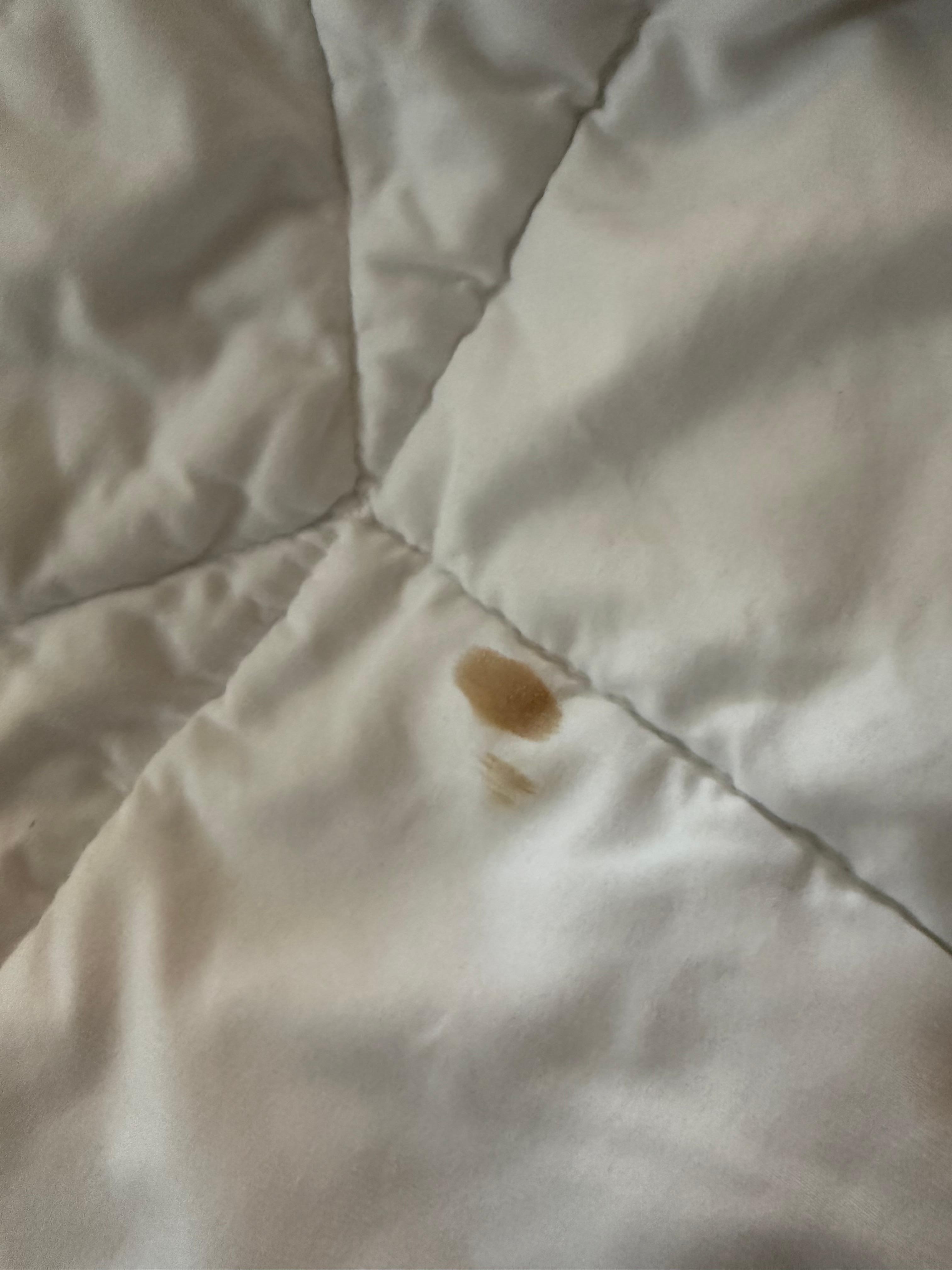 Stain close up