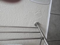 Towel holder falling off the wall