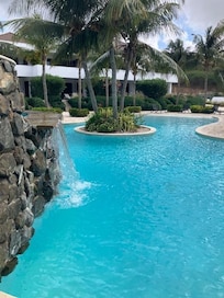 pool at the complex