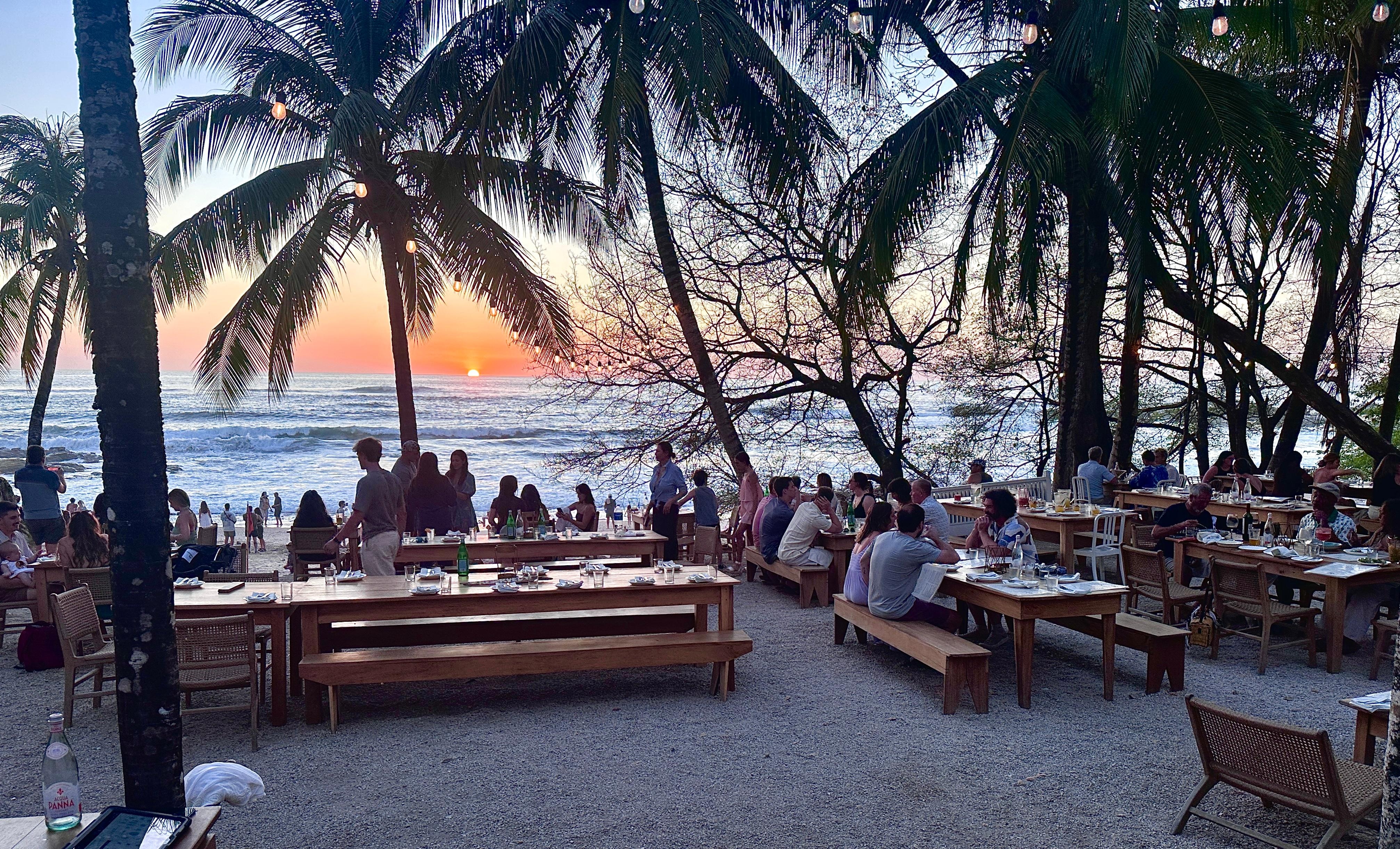 Sunset from the house