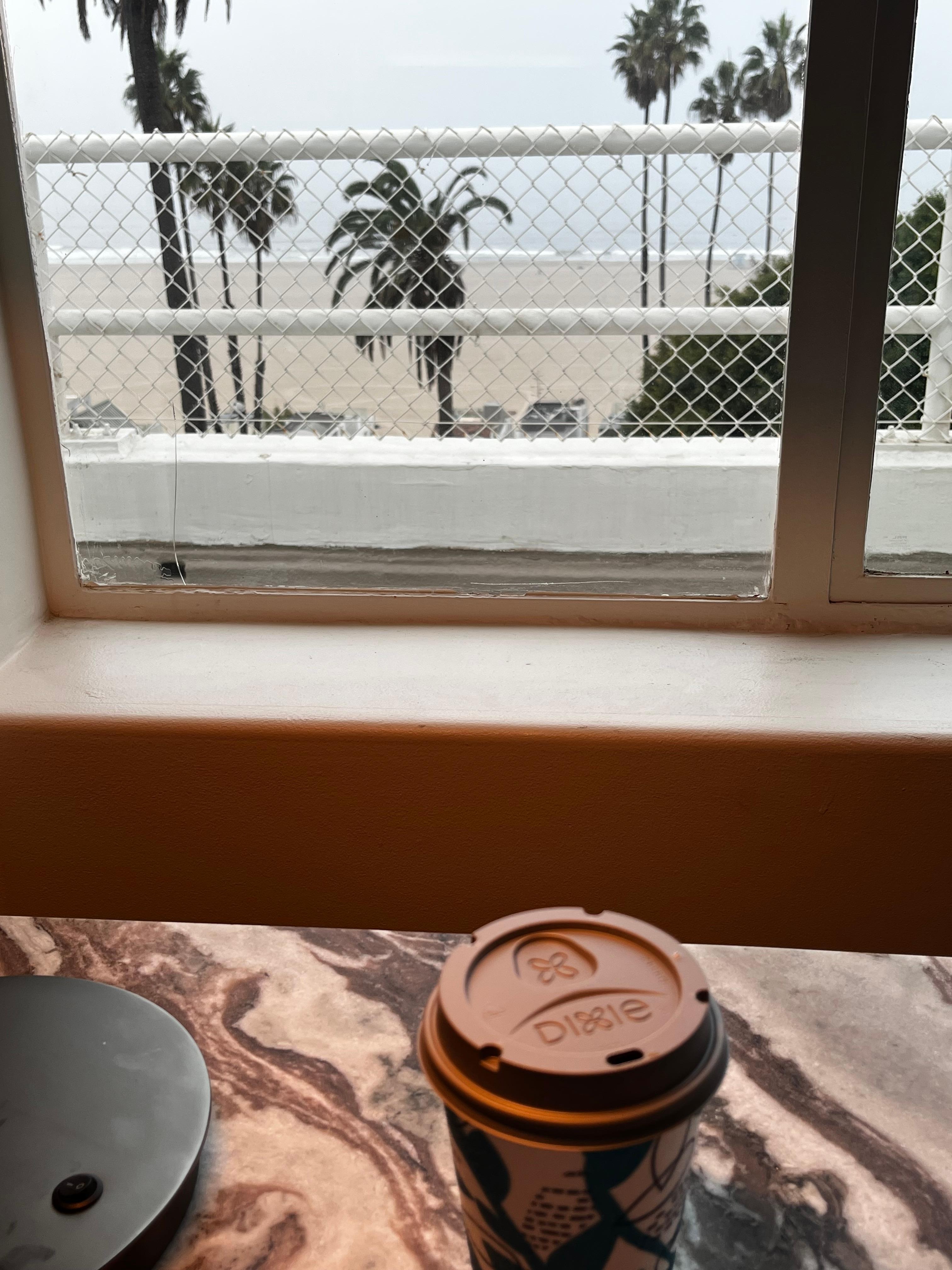 Ocean view from the dining room/ living room 