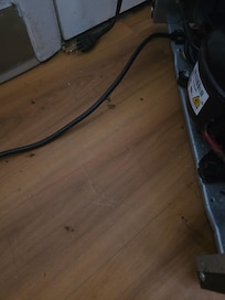 These were under the microwave.