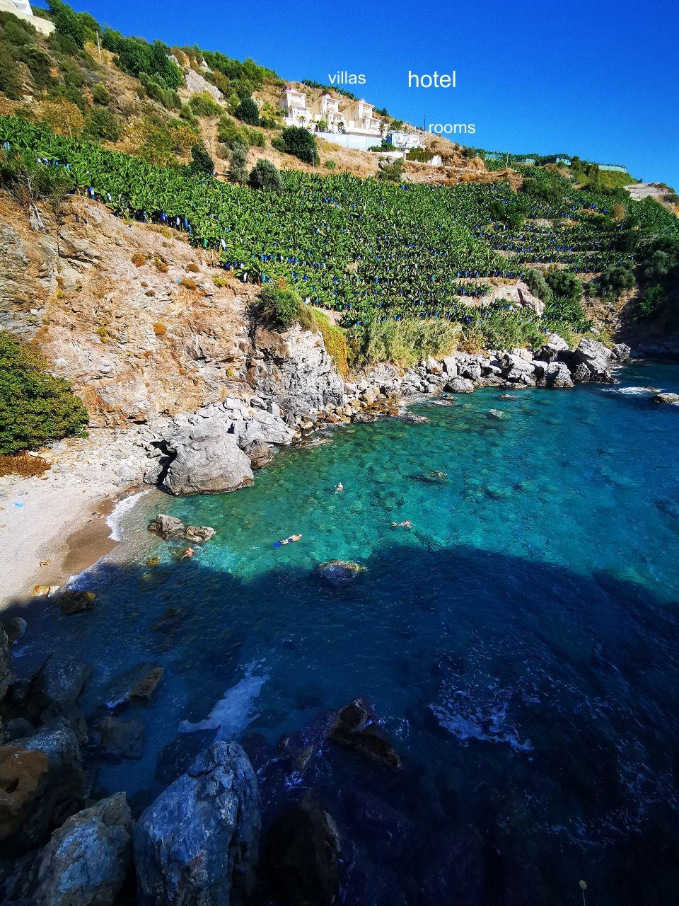 View from the lagoon