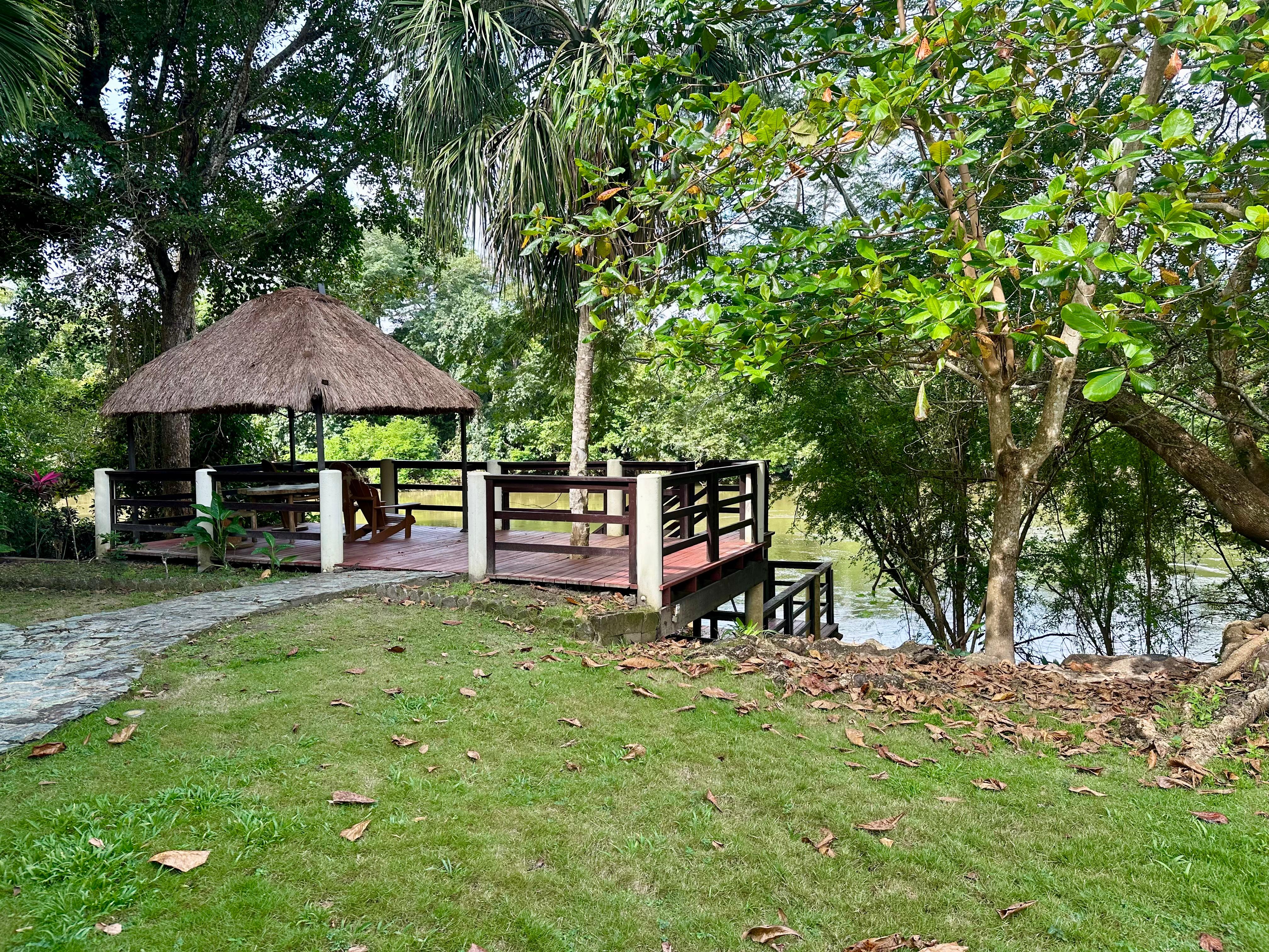 Riverside porch