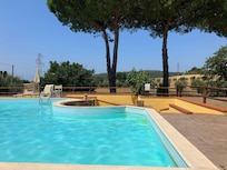 La bellissima piscina dell'Hotel