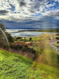 Stunning views from the lobby and restaurant.
Power points are difficult to access