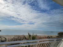 vue sur mer du balcon