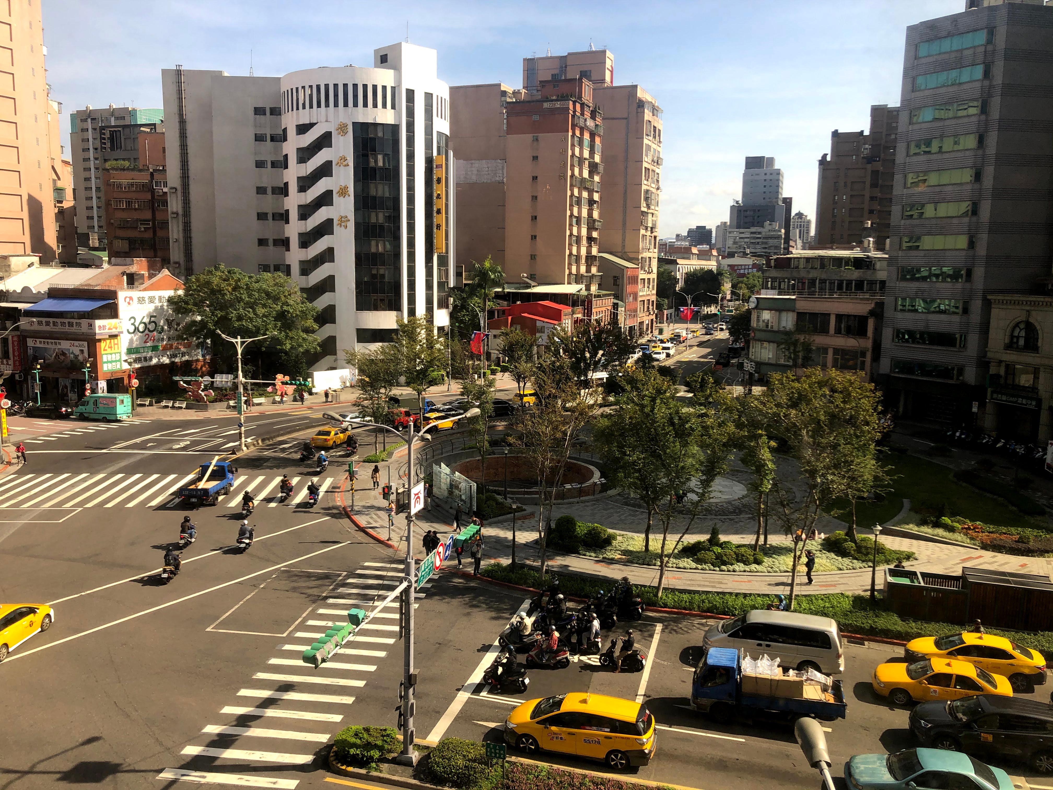 View to Jiancheng Park