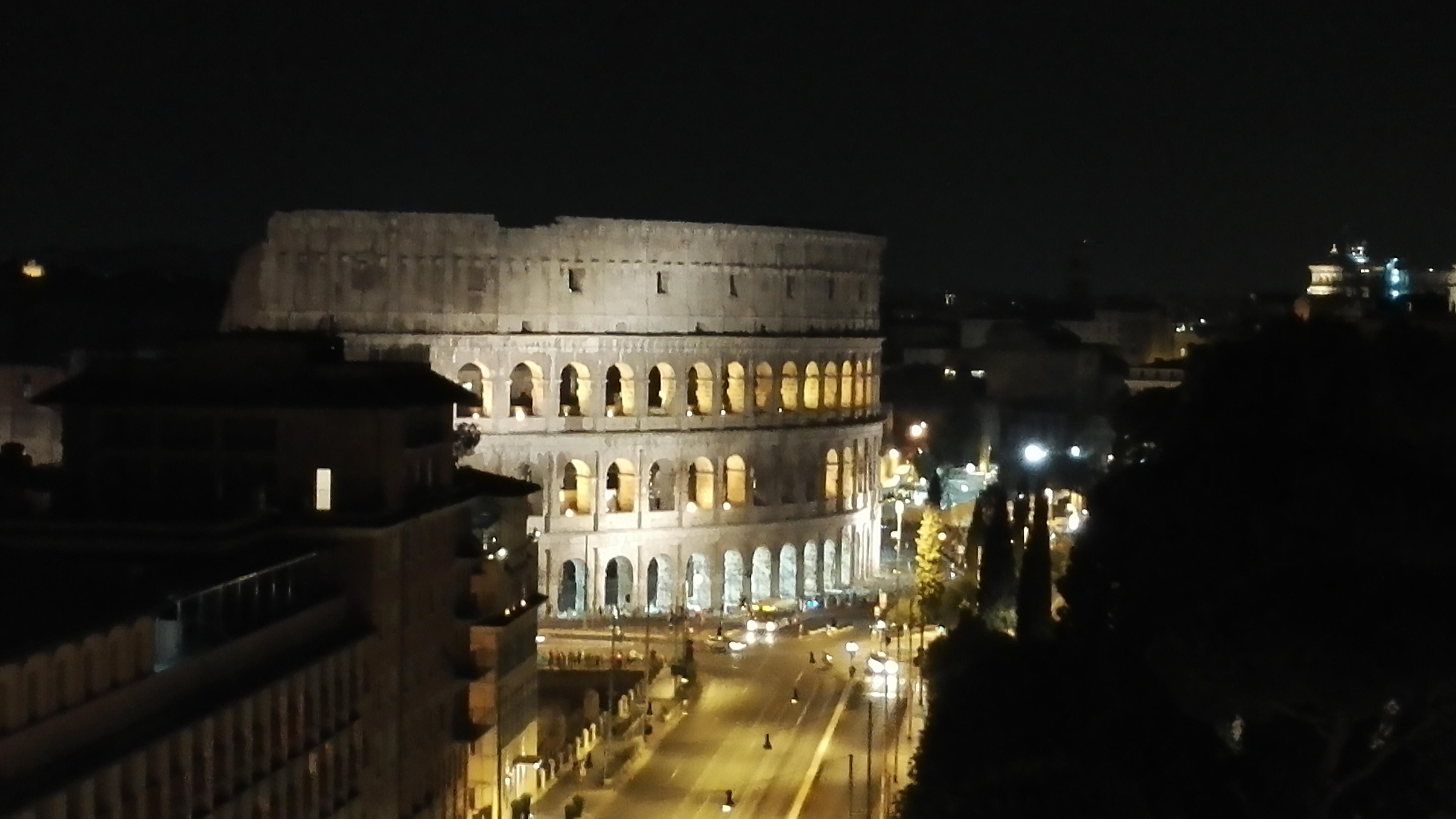 Colosseum, photo taken from the roof terrace