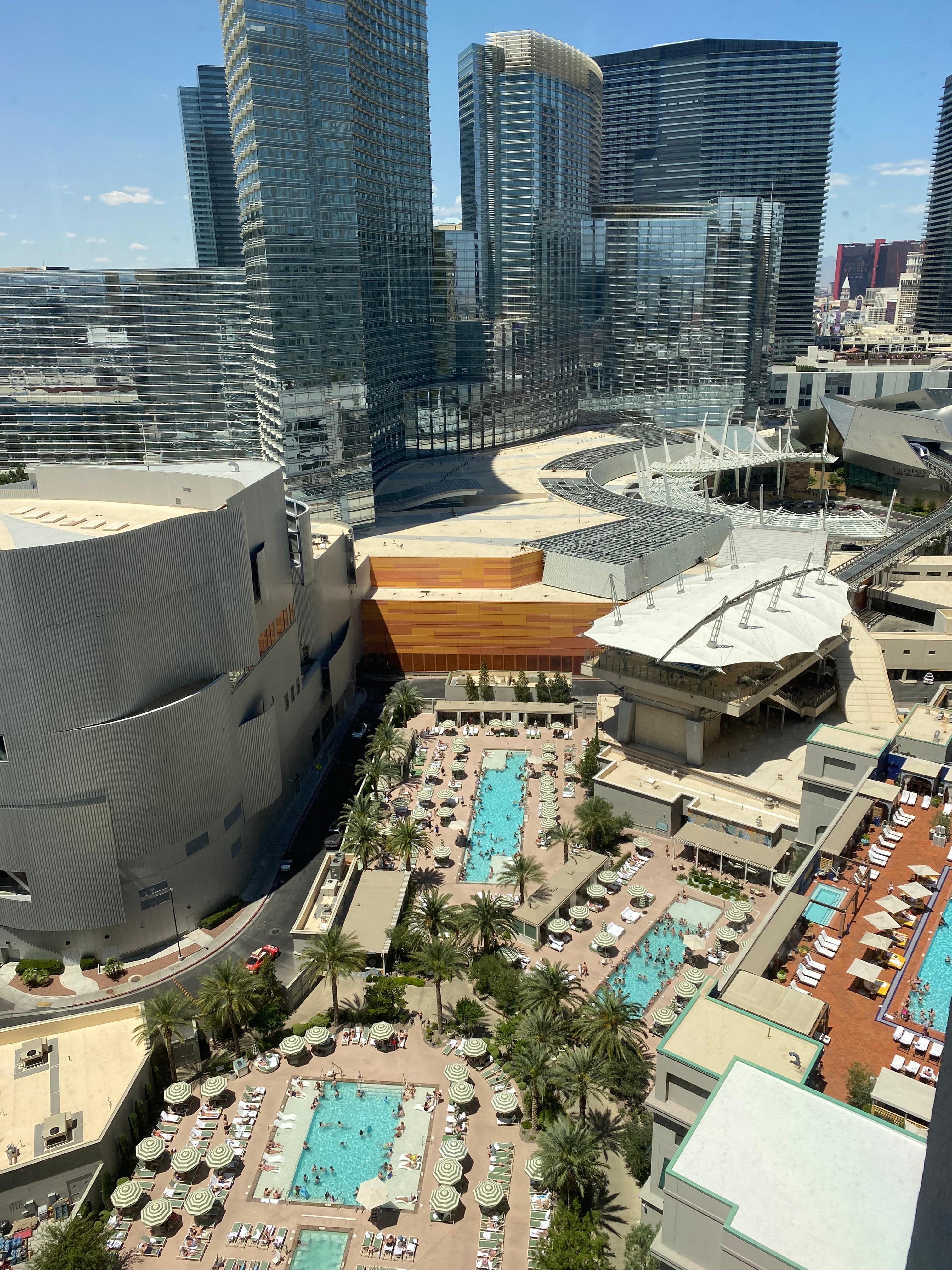 View from our room 