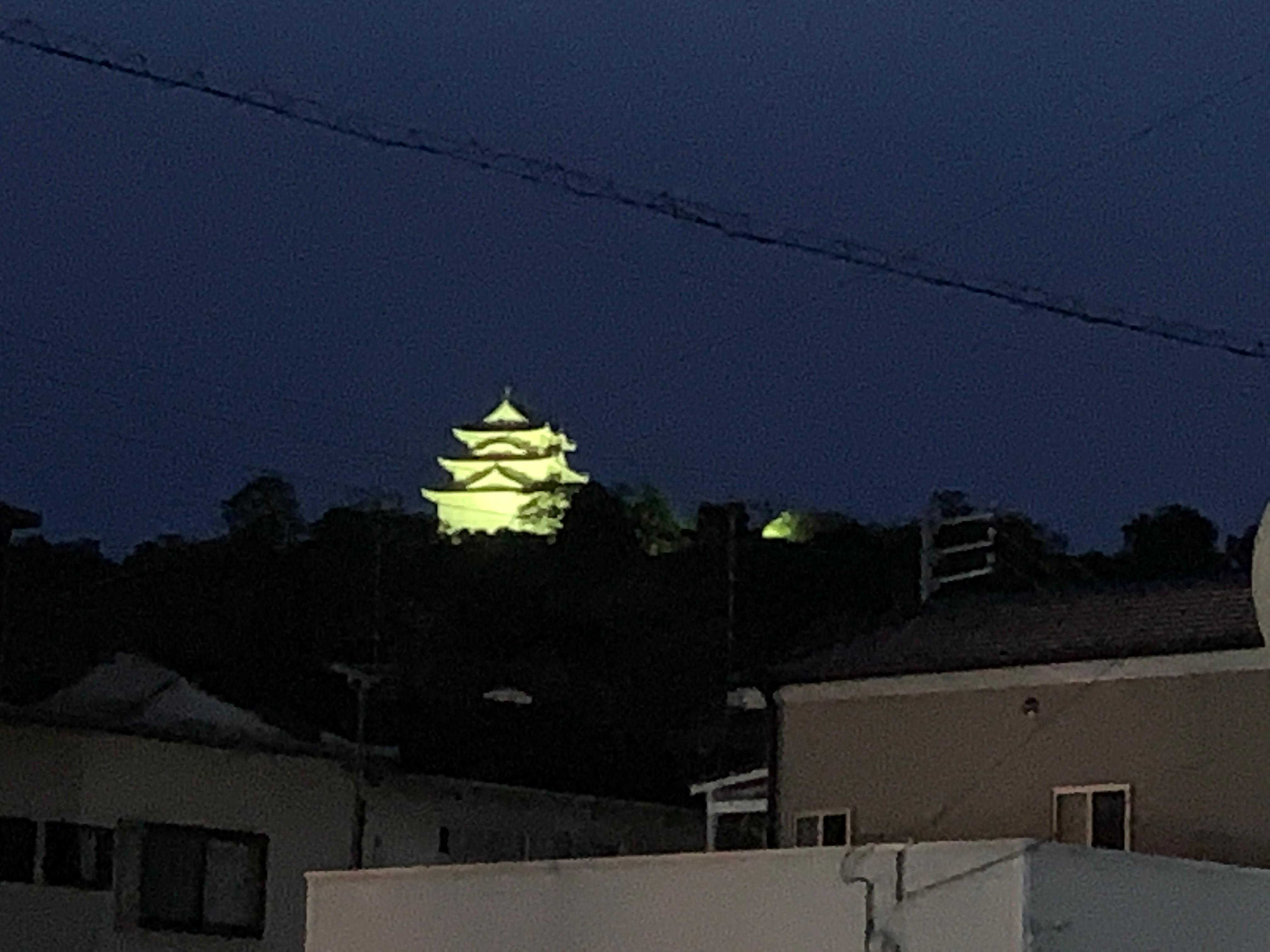 View from the hotel room window