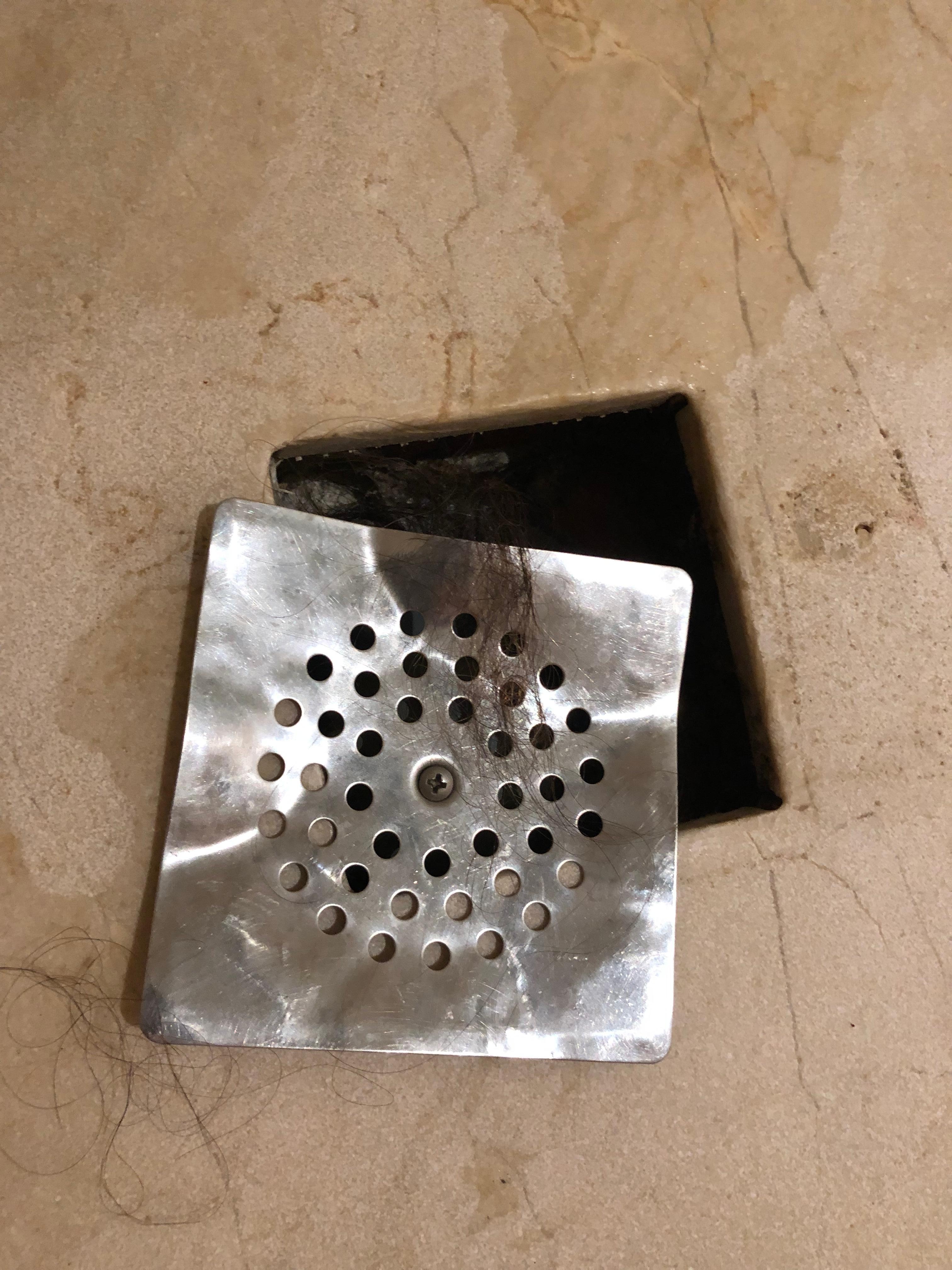 Baño nada más llegar al apartamento