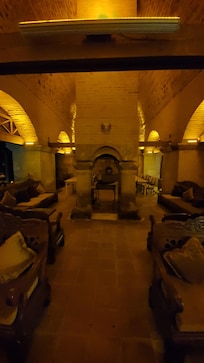 Main hall, also used to serve breakfast