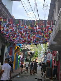 Getsemani , near the hotel