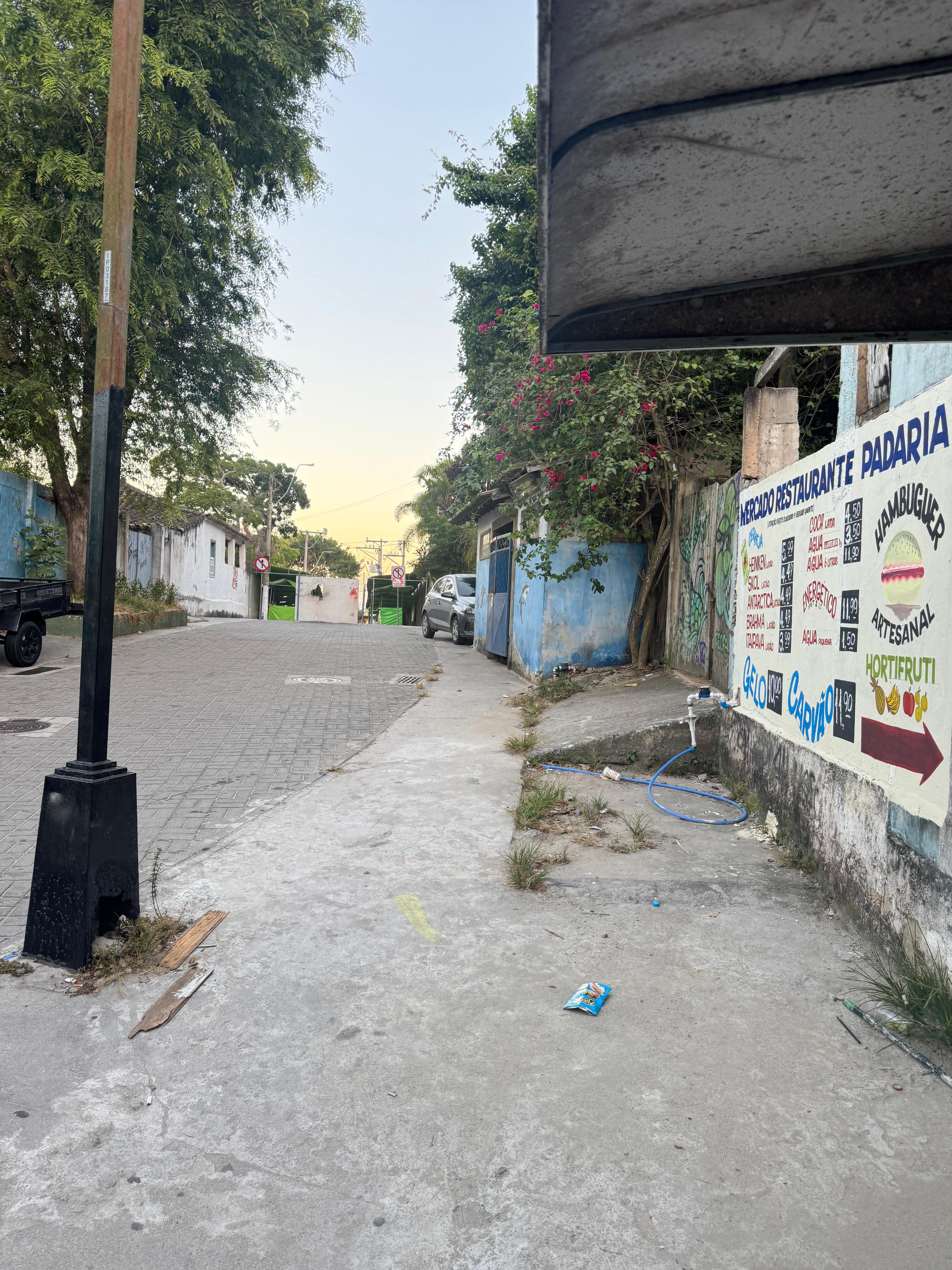 Distância da suíte para a praia! 