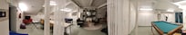 Panoramic of the games room