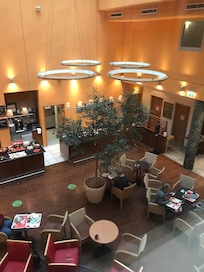 reception area and bar