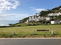 The hotel from the road from Woolacombe