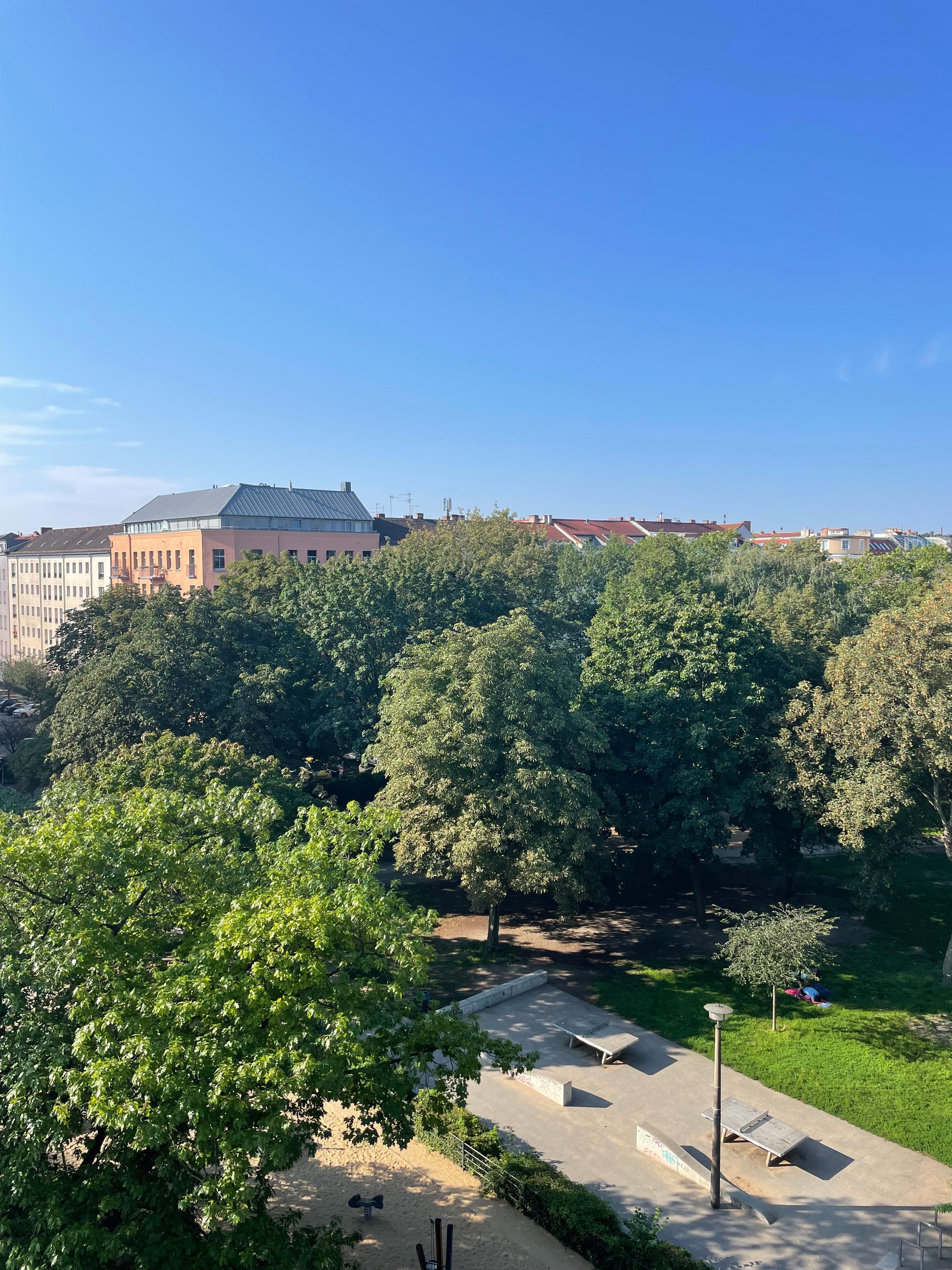 Udsigt fra terrasse