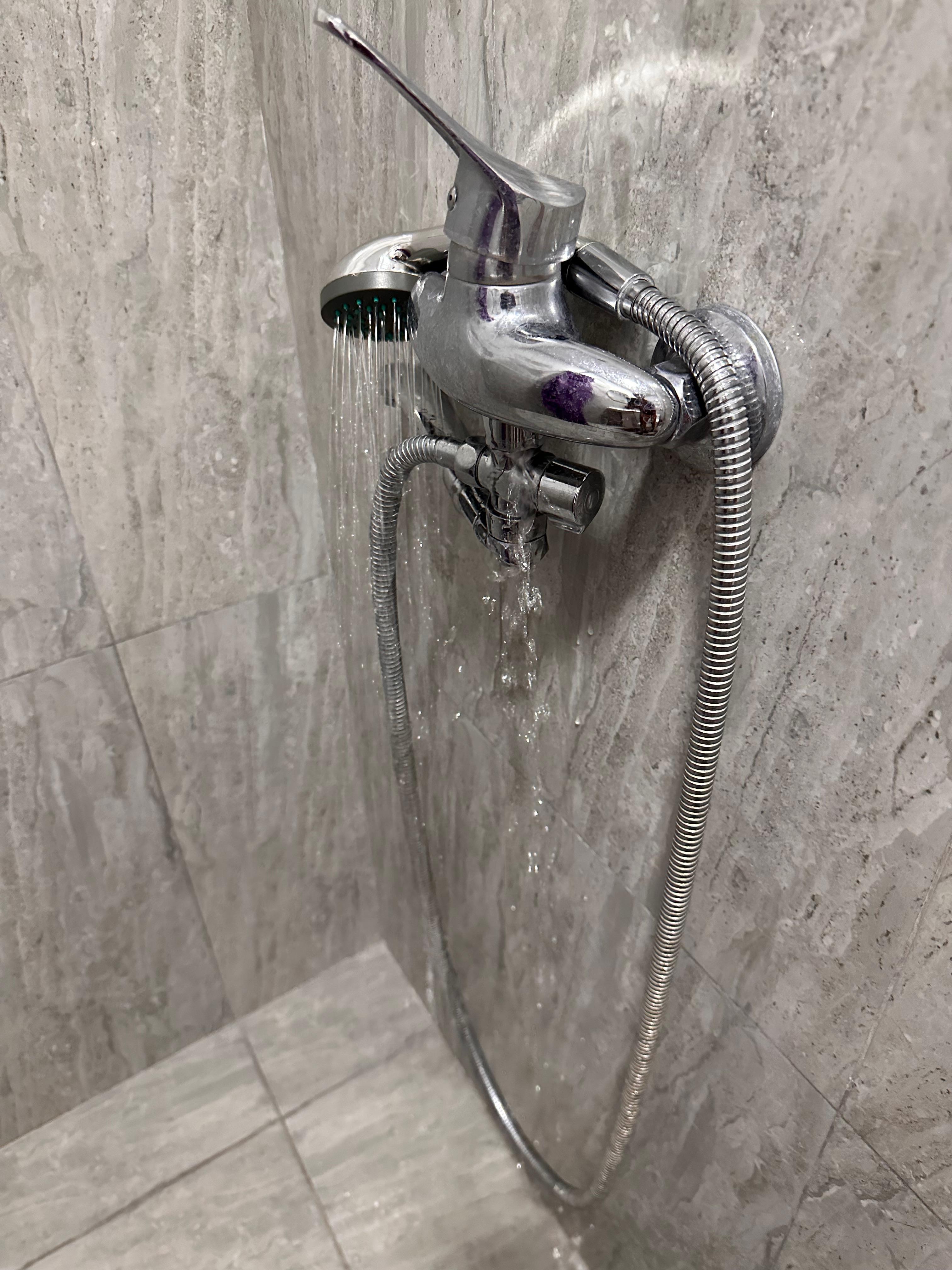 Leaking shower faucet