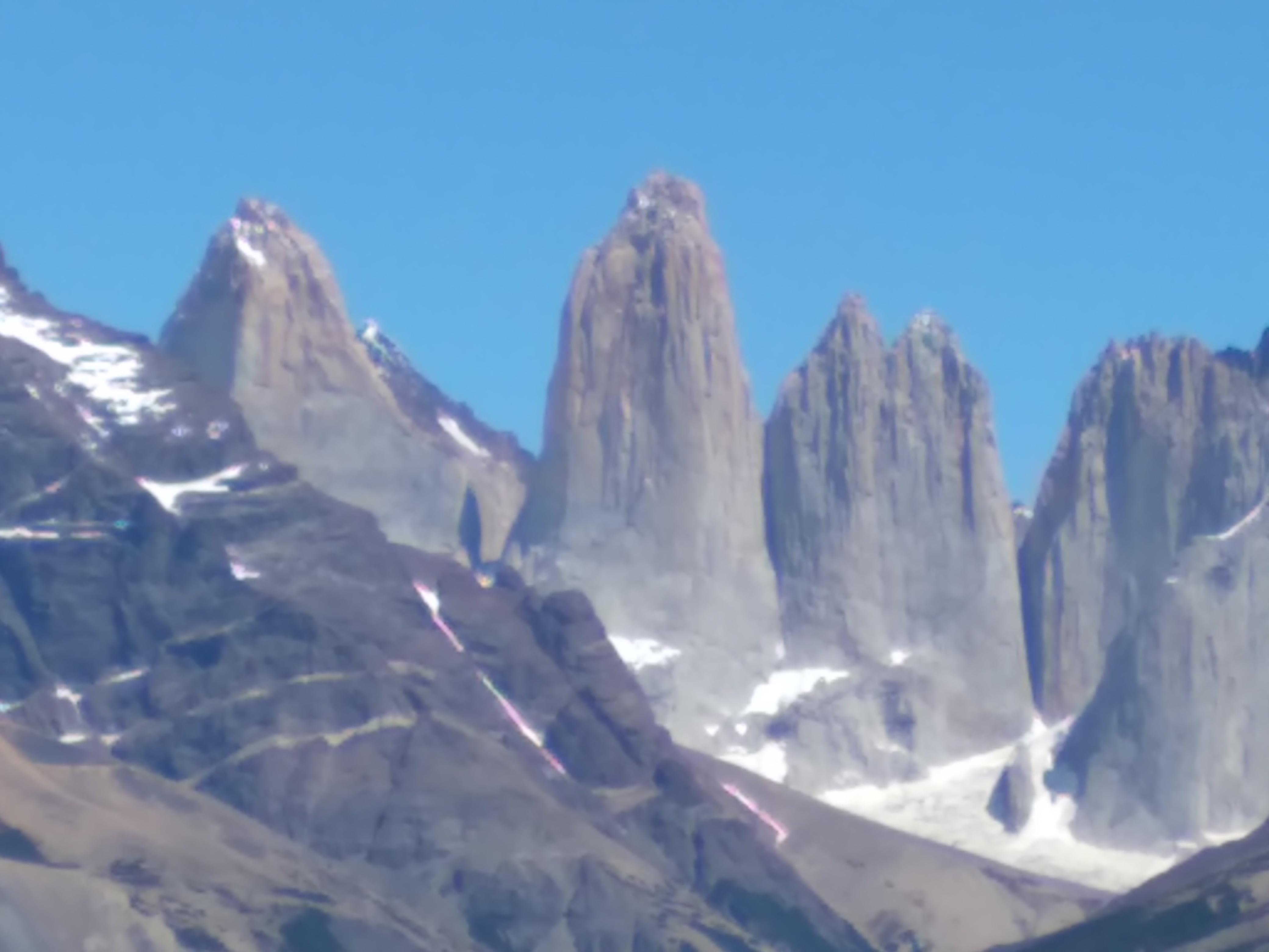 Torres del Paine, desde salto grande