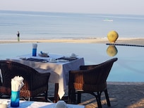 We enjoyed the breakfast but hard not to with this aspect.