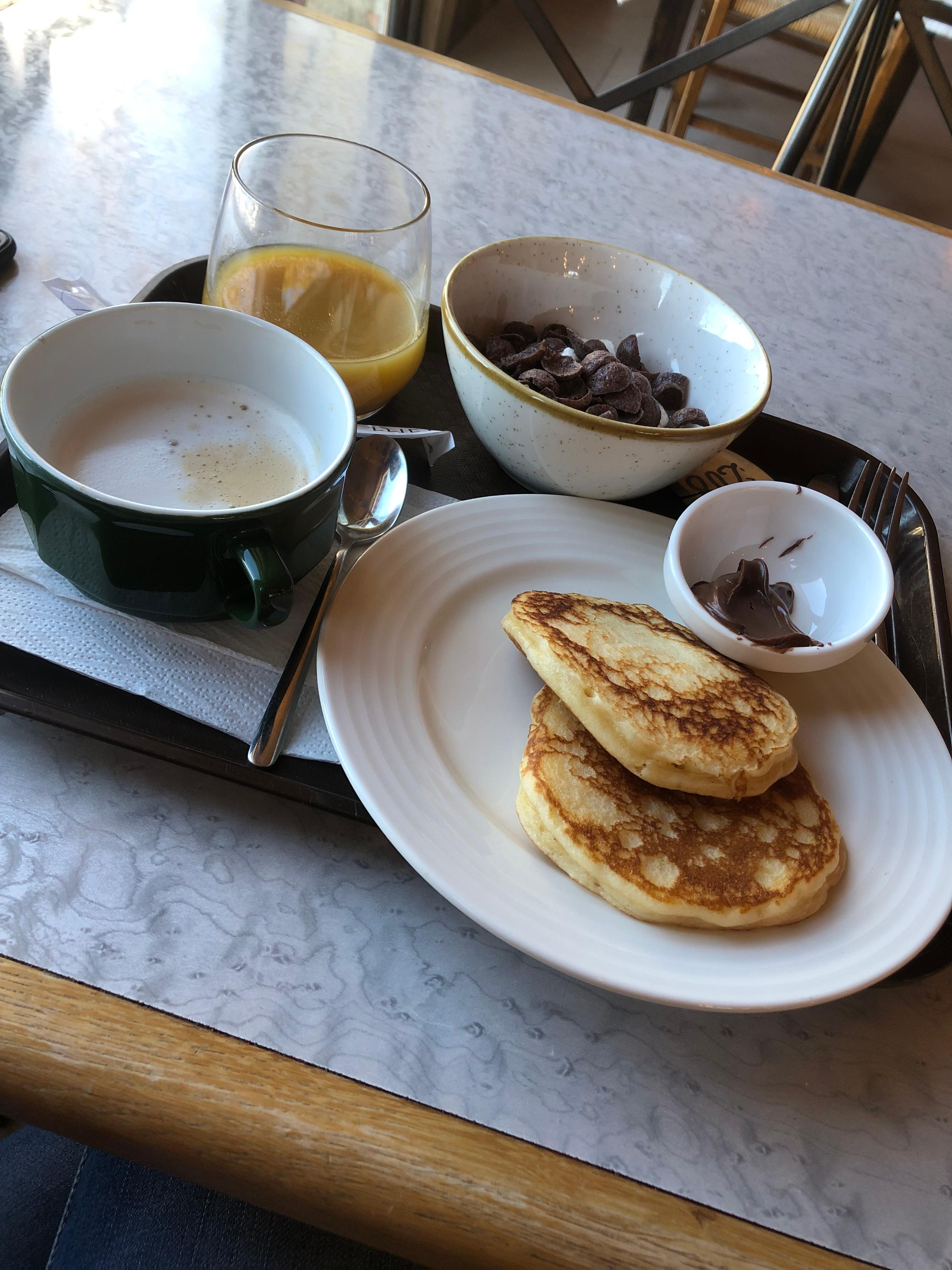 Petit déjeuner excellent !!! Pancakes délicieux 