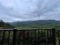 The view from the balcony