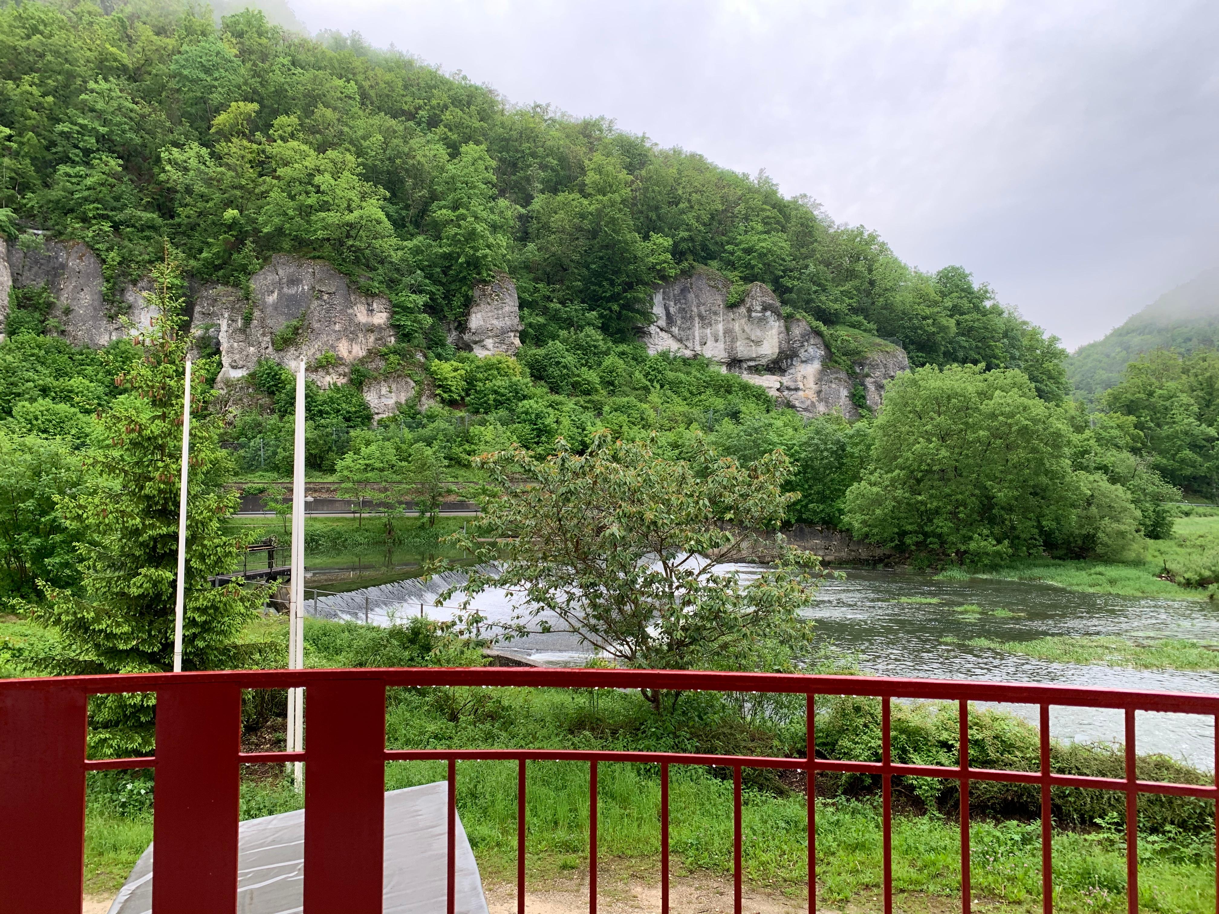 Zimmer 11 mit Blick auf die Donau.