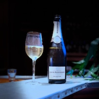 They offer Louis Roederer by the glass.