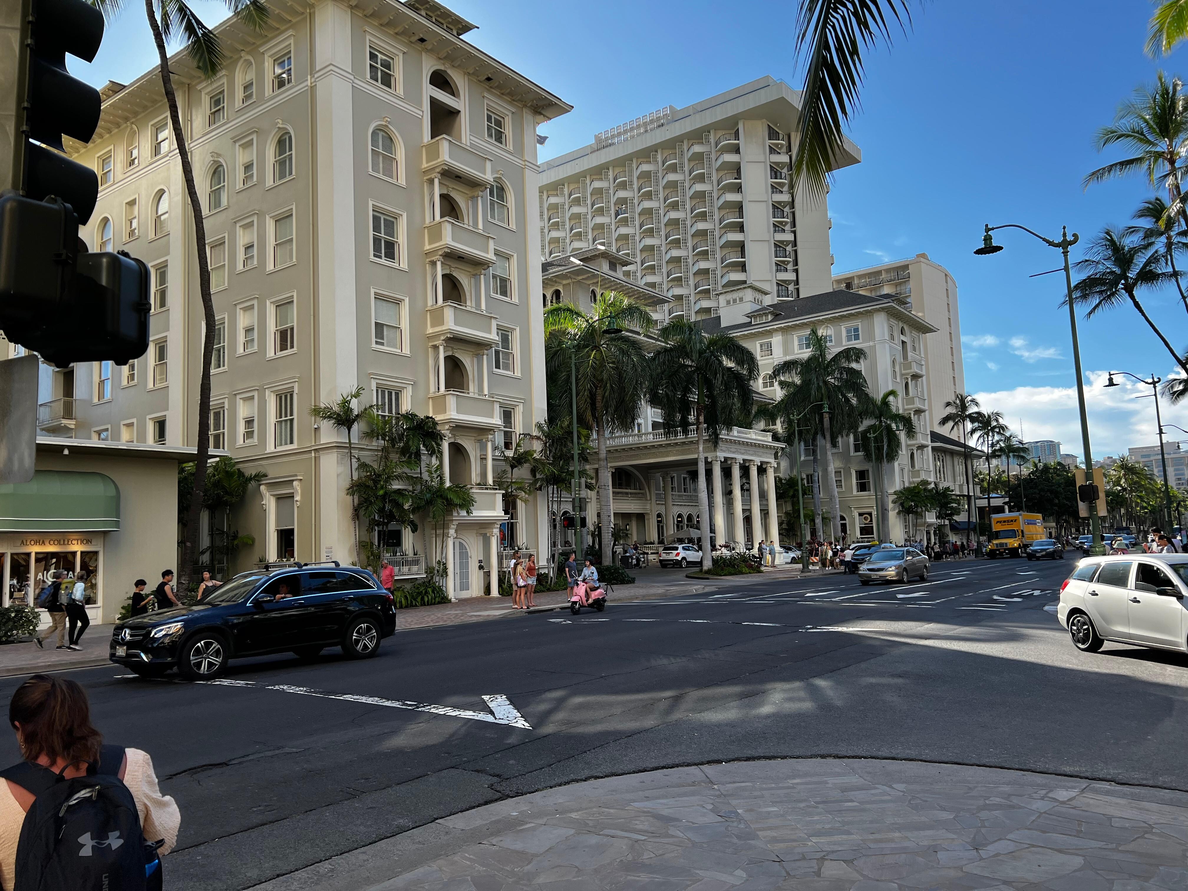 Front of the hotel