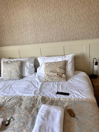 Large comfortable bed