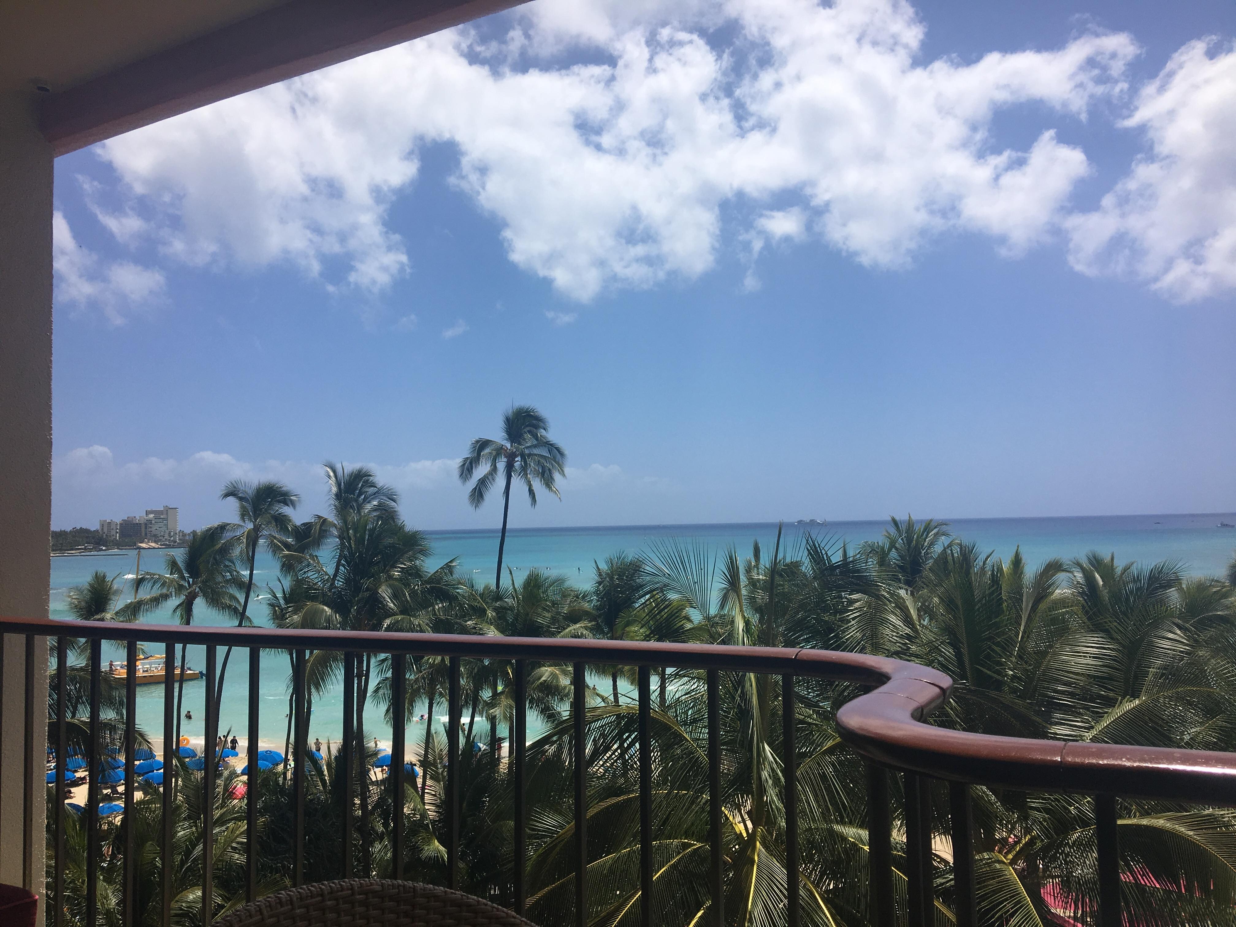 View from balcony