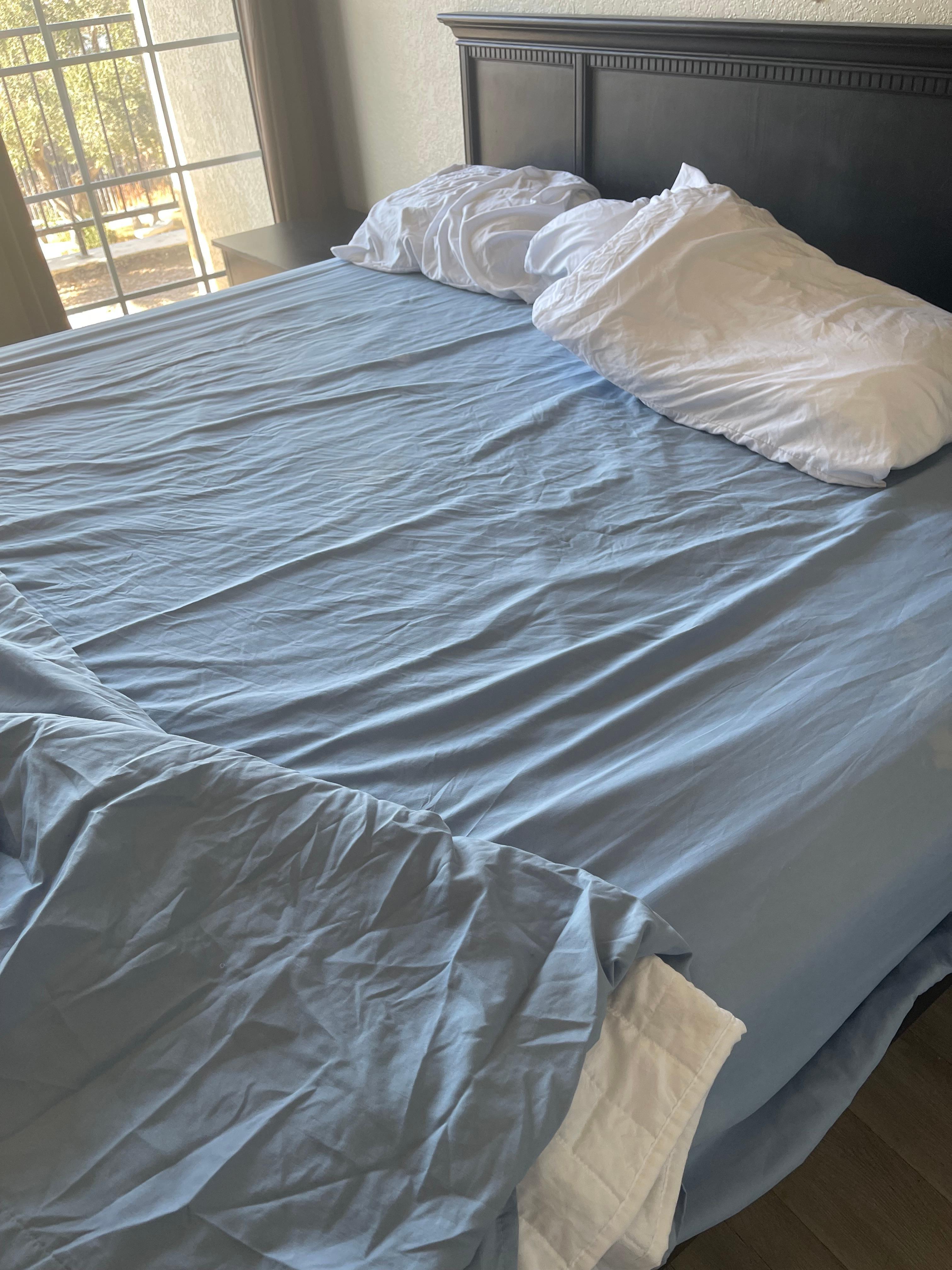 Wrinkled sheets 