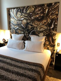 Dobbeltsengen på værelse 101